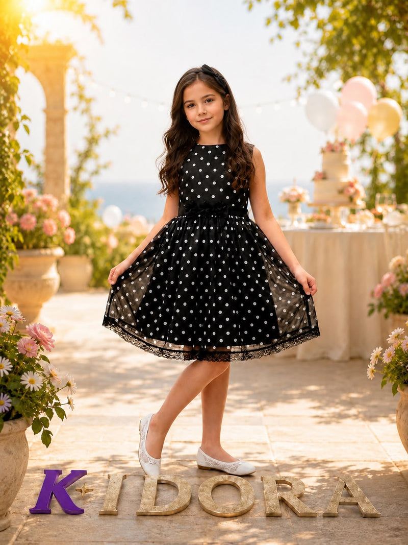 فستان نسمة الصيف الأسود
